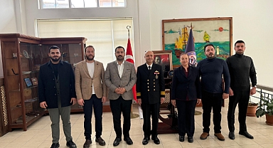 Kent Konseyi'nden Tuğamiral Mustafa Biçen’e ziyaret