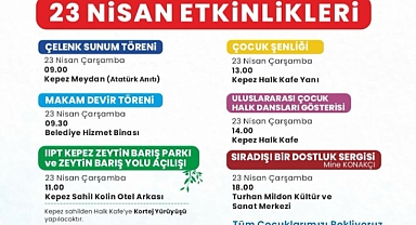 Kepez’de 23 Nisan şenliklerle kutlanacak