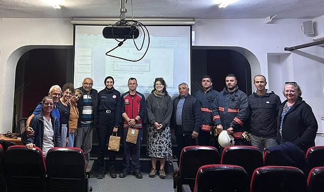 Küçükkuyu’da temel yangın eğitimi