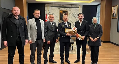 MHP'den Polis Haftası ziyareti