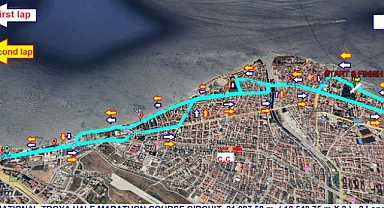 Saucony Troya Yarı Maratonu’nda Araç Parkına Dikkat! Trafiğe Kapalı Olacak Güzergahlar