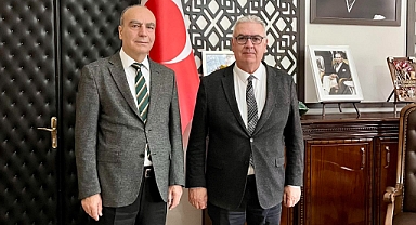 Tapu Müdürü Muharrem Yılmaz’dan Başkan Atılgan’a ziyaret
