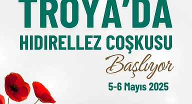 Troya’nın Kalbinde Hıdırellez Coşkusu: Baharın Müjdesi Tevfikiye’de Yükseliyor