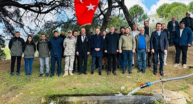 Uzunalan Köyü içme suyu hattı hizmete açıldı