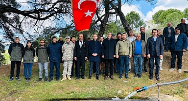 Uzunalan Köyü içme suyu isale hattı açılışı gerçekleşti