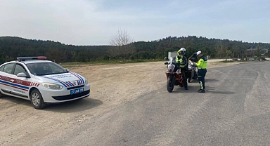 Yenice’de motosiklet sürücülerine trafik eğitimi
