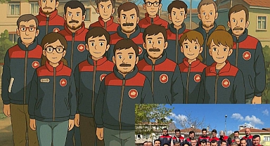 Yenice İlçe Tarım ve Orman Müdürlüğü’nden Ghibli esintili paylaşım