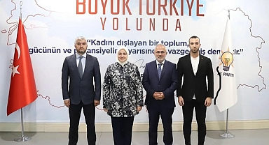 AK Parti Çanakkale İl Yöneticilerinden Tuğba Işık Ercan’a ziyaret