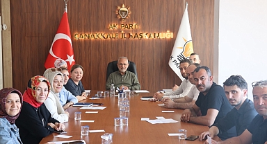Ak Parti Çanakkale İl Yönetim Kurulu Toplantısı gerçekleşti
