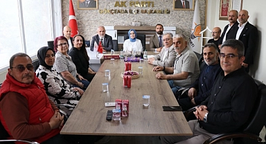 AK Parti İl Teşkilatından Gökçeada ziyareti