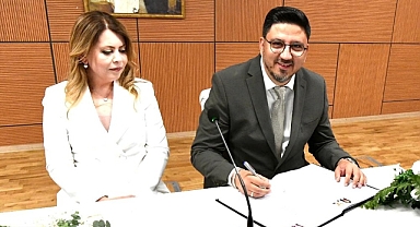 AK Parti Kepez Belde Başkanı Ömer Candan ve Gülay Candan nikah masasına oturdu
