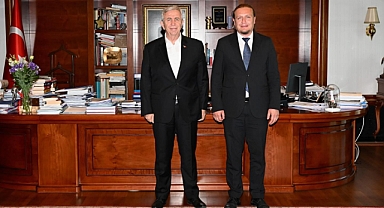 Atilla Öztürk'ten Mansur Yavaş'a ziyaret