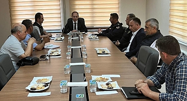 Ayvacık’ta Orman Yangınlarıyla Mücadele Toplantısı Gerçekleştirildi