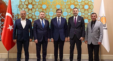 Başkan Güray Yüksel’den Ankara ziyareti: "Ezine’ye selam, hizmete devam"