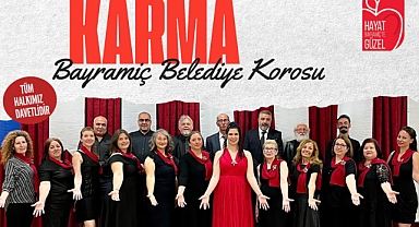 Bayramiç Belediyesi Korosu’ndan müzik ve dansla dolu bir gece