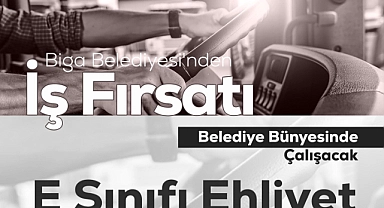 Biga Belediyesi’nden istihdam fırsatı! Deneyimli otobüs şoförleri aranıyor!