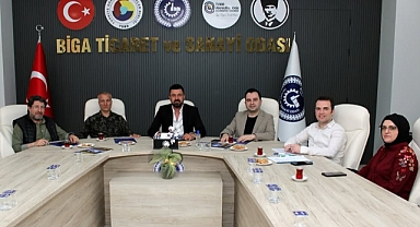 Biga TSO 4 No’lu Meslek Komitesi’nden sektörel değerlendirme toplantısı