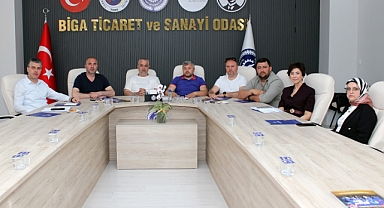 Biga TSO 6 No’lu Meslek Komitesi Olağan Toplantısını Gerçekleştirdi