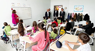 Çan Kaymakamı Dr. Emre Nebioğlu’ndan İstiklal İlkokulu’na ziyaret