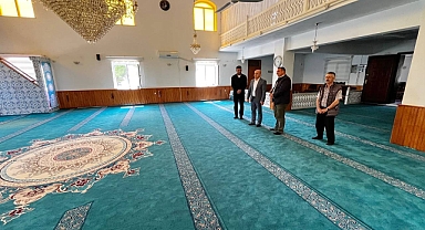 Çan Kaymakamı Dr. Emre Nebioğlu’ndan Karadağ Köyü Camii’nde inceleme
