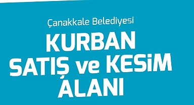 Çanakkale Belediyesi Kurban Satış ve Kesim Alanı 28 Mayıs’ta hizmete açılıyor