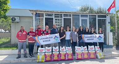 Çanakkale Koleji’nden Sokak Hayvanlarına Destek
