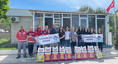 Çanakkale Koleji’nden Sokak Hayvanlarına Destek