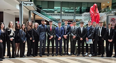 Çanakkale Özel Fen ve Anadolu Lisesi öğrencileri HasMUN’25 konferansı’nda