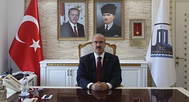 Çanakkale Valisi Doç. Dr. Ömer Toraman'ın 19 Mayıs mesajı