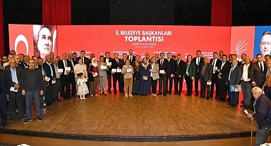 CHP’li İl Belediye Başkanları Amasya’da buluştu