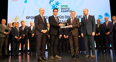 ÇOMÜ, “Spor Dostu Kampüs” programında Türkiye’nin en iyileri arasında