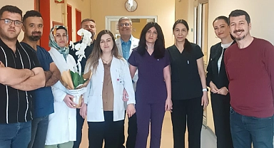 Ezine Devlet Hastanesi’nde Laboratuvar çalışanlarının günü kutlandı