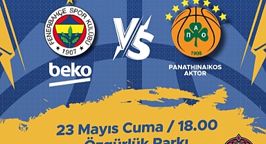 Final Four heyecanı Çanakkale'de dev ekranda yaşanacak