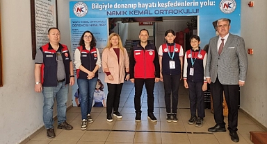 Gelibolu’da genç gıda denetçileri iş başında