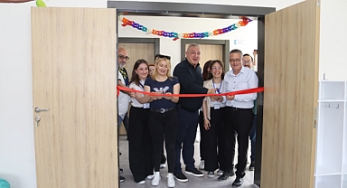 Geyikli İlkokulu’na yeni kütüphane