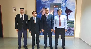 İŞKUR İl Müdürü Yavuz'dan SGK İl Müdürlüğü'ne ziyaret