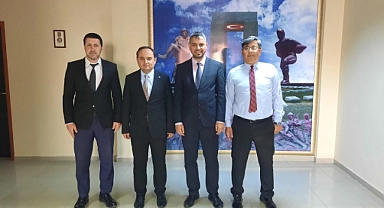 İŞKUR İl Müdürü Yavuz'dan SGK İl Müdürlüğü'ne ziyaret