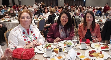 Jülide İskenderoğlu, Anneler Derneği'nin geleneksel kahvaltı programına katıldı