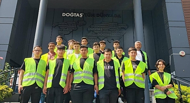 Kalkım Çok Programlı Anadolu Lisesi öğrencilerinden DOĞTAŞ’a teknik gezi