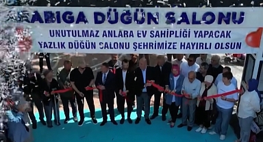 Karabiga’da Yazlık Düğün Salonu törenle açıldı İlk 5 düğün ücretsiz!