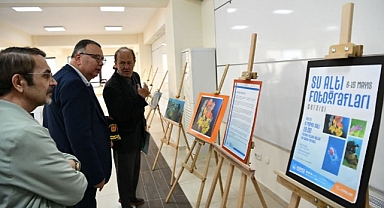 Kepez’de “Su Altı Fotoğrafları Sergisi” Sanatseverlerle Buluştu