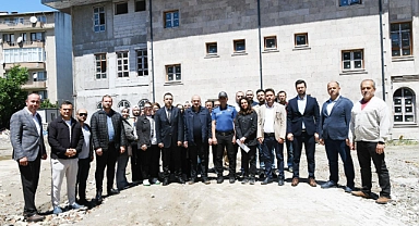 Milletvekili Ayhan Gider’den Lapseki’de emniyet ve eğitim yatırımlarına ziyaret