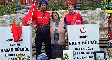 Murat Tecimen, Eren Bülbül’ün mezarını ziyaret etti