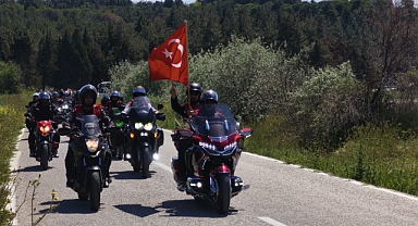 Osmanlı Motosiklet Derneği'nden Çanakkale ziyareti