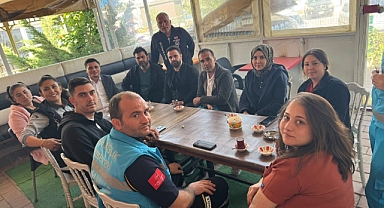 Öz Sağlık-İş Sendikası Çanakkale Şubesinden üyelere ziyaret