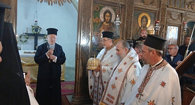 Patrik Bartholomeos, Gökçeada’da Papazlık Terfi törenine katıldı