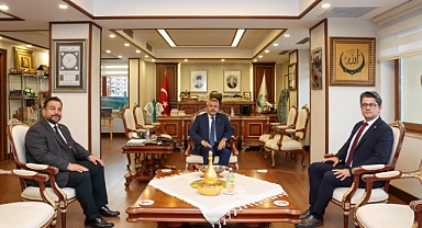 Rektör Prof. Dr. R. Cüneyt Erenoğlu’ndan Rize Valisi Baydaş’a ziyaret