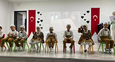 Terzialan'da 4-6 Yaş Kur’an Kursu mezuniyeti