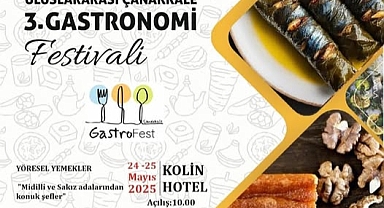 Uluslararası Çanakkale 3. Gastronomi Festivali başlıyor