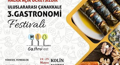 Uluslararası Çanakkale 3. Gastronomi Festivali başlıyor